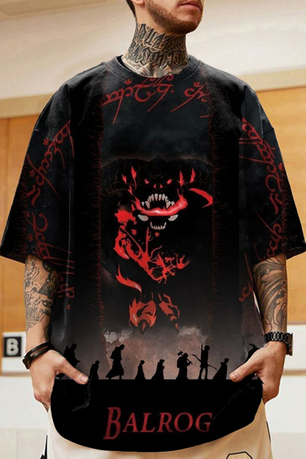 Lord of the Rings Men's Personalized Short Sleeve T-Shirt