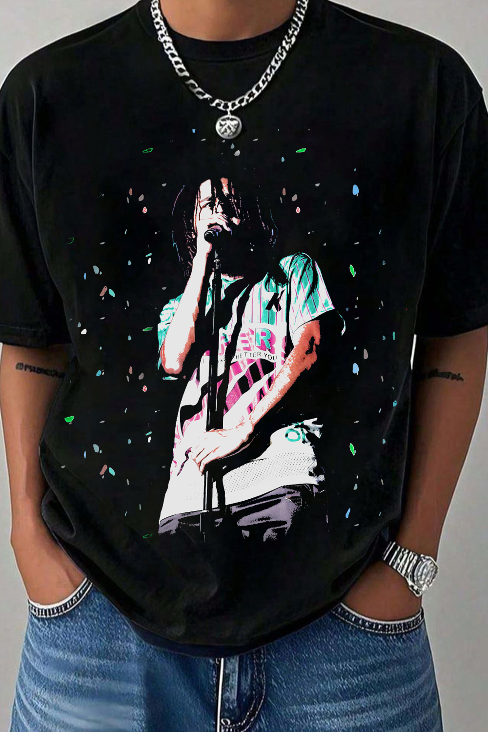 J Cole Confetti T-Shirt