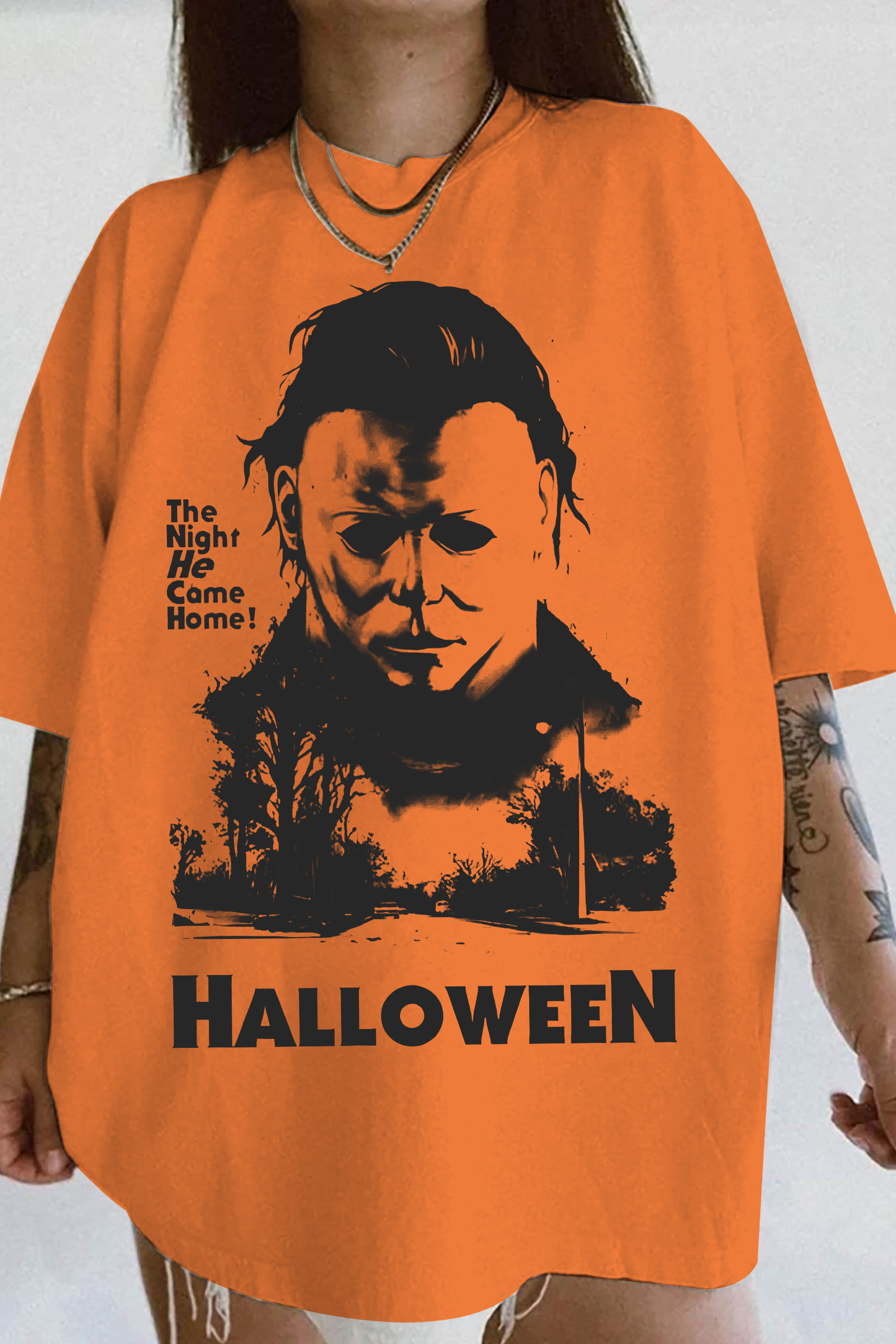 Halloween Welcome Home Tee For Women 