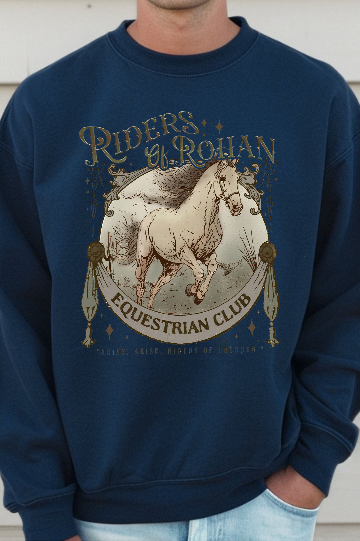 Riders Of Rohan Equestrian Club Sweatshirt For Men