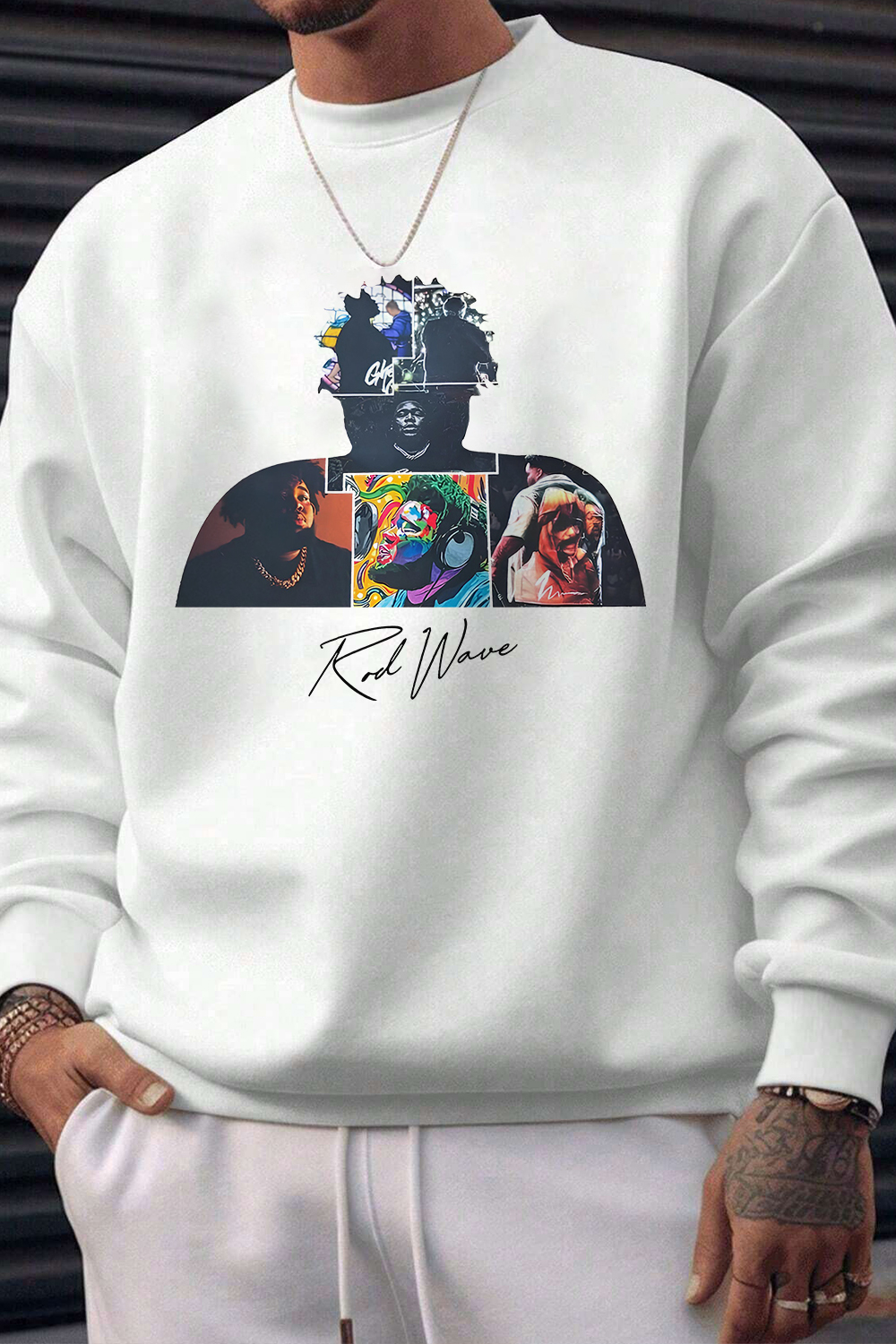 Rod Wave world tour Fleece Sweatshirt For Men