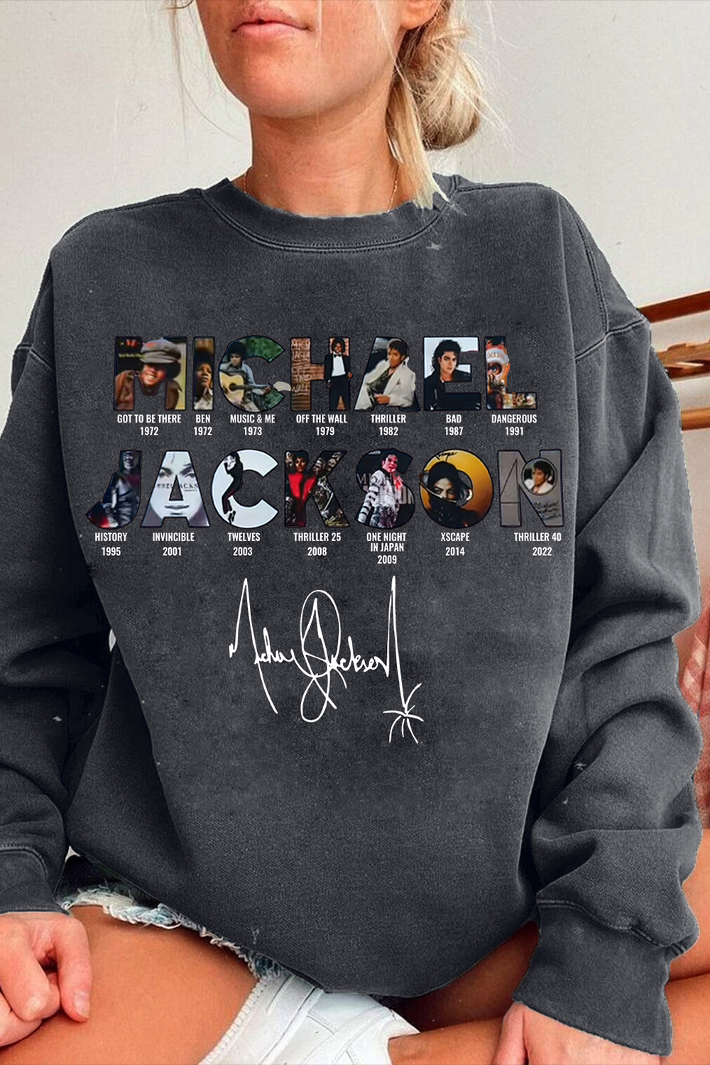 R.I.P Michael Jackson Sweatshirt For Women