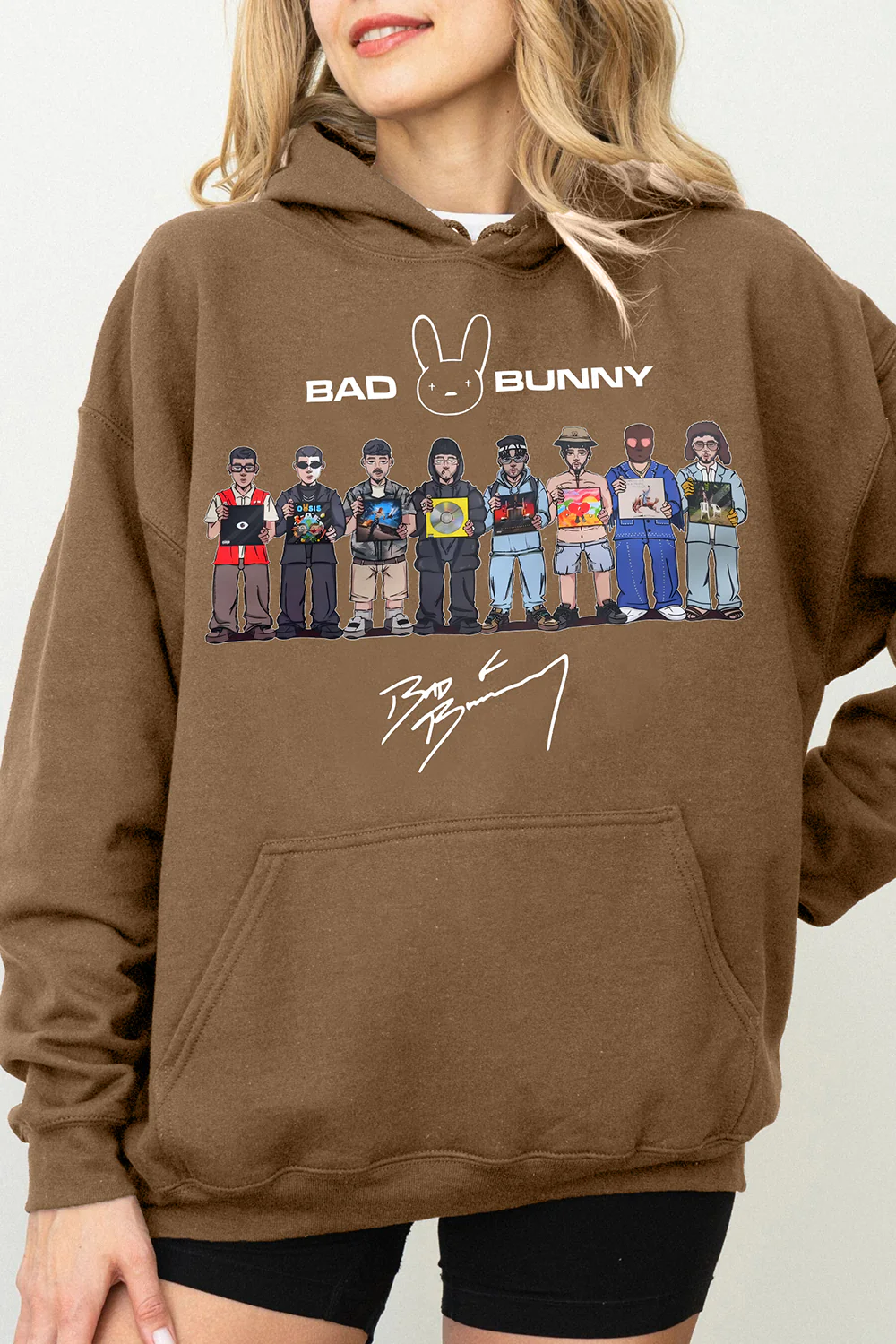 Bad Bunny DTMF Album Merch Hoodie For Women