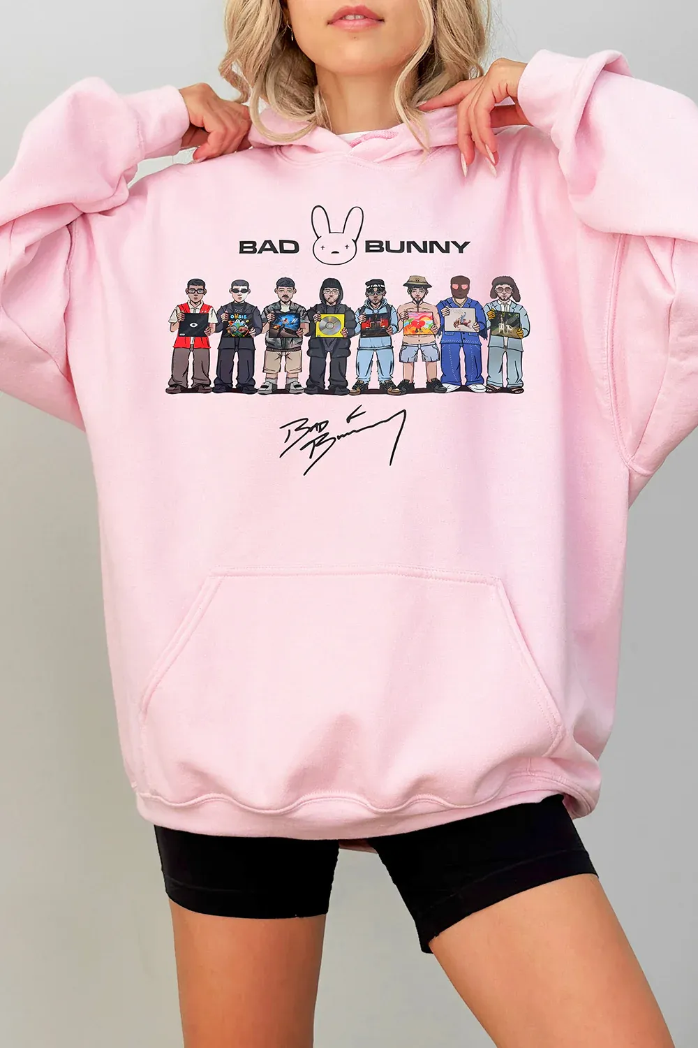 Bad Bunny DTMF Album Merch Hoodie For Women