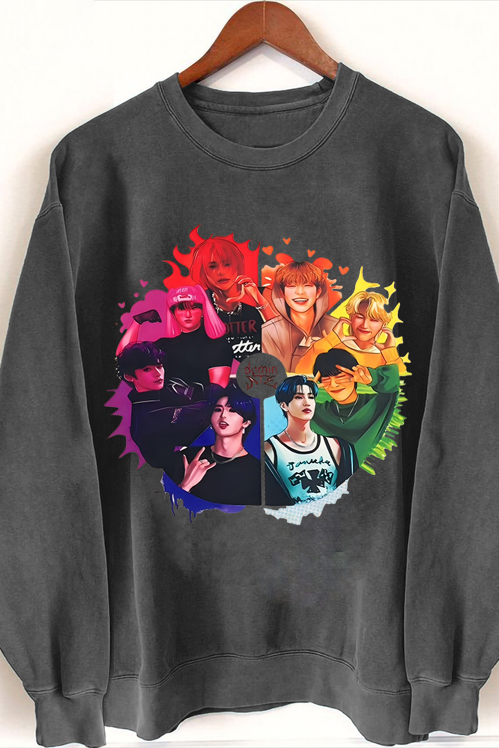 Stray Kids Dominate World Tour Graphic Sweatshirt For Women