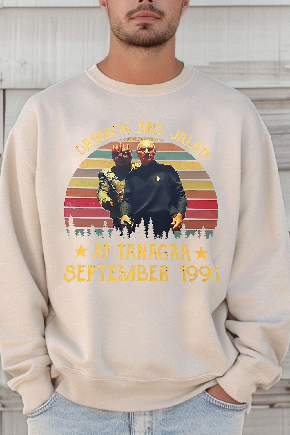 Darmok and Jalad At Tanagra September Startrek Sweatshirt For Men