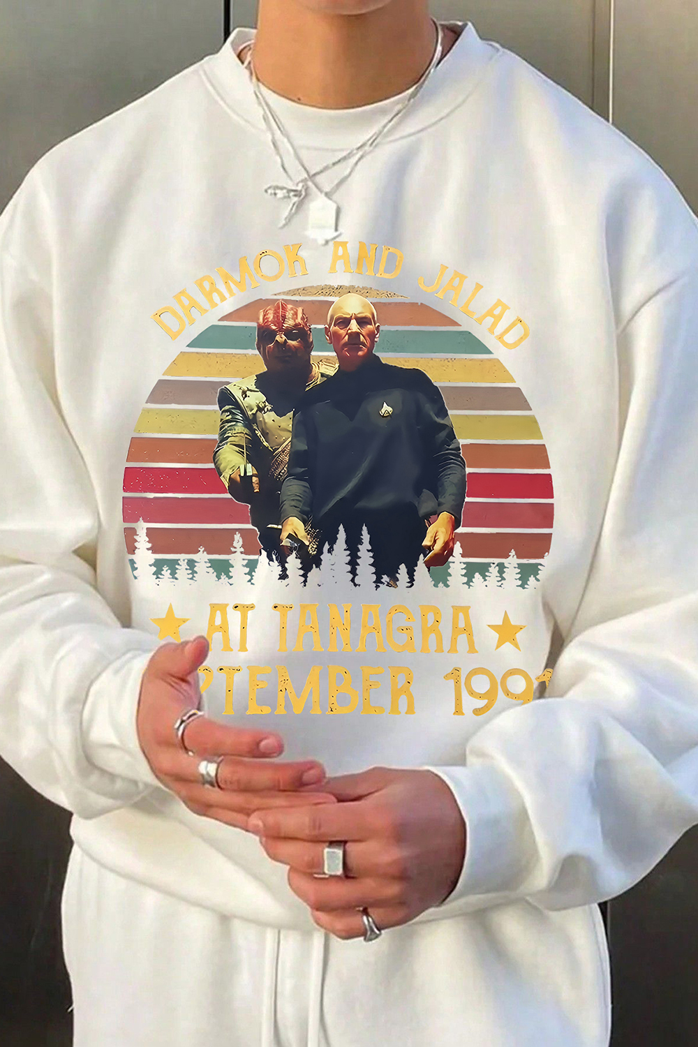 Darmok and Jalad At Tanagra September Startrek Sweatshirt For Men