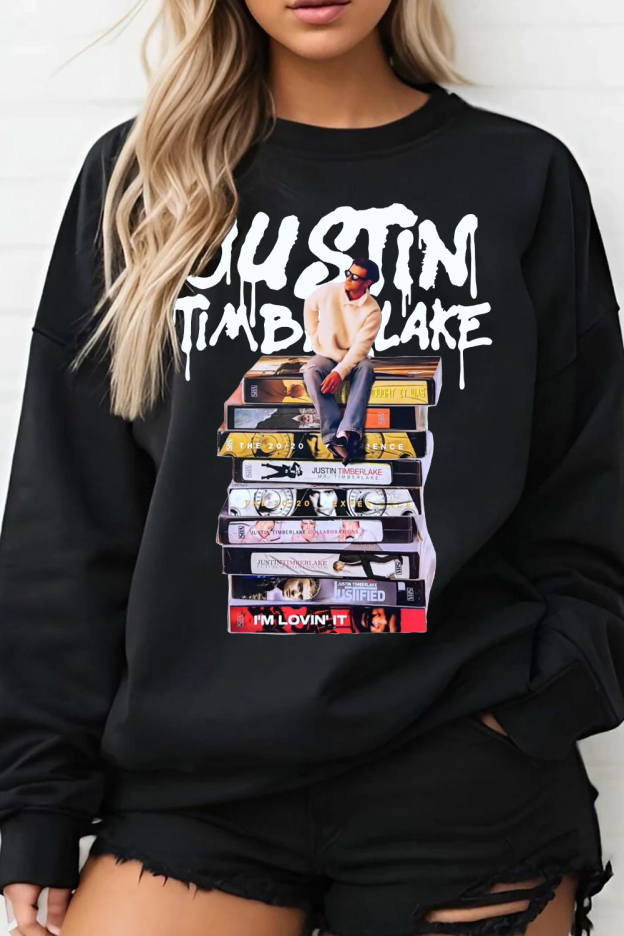 Justin Timberlake Concert Album Sweatshirt For Women