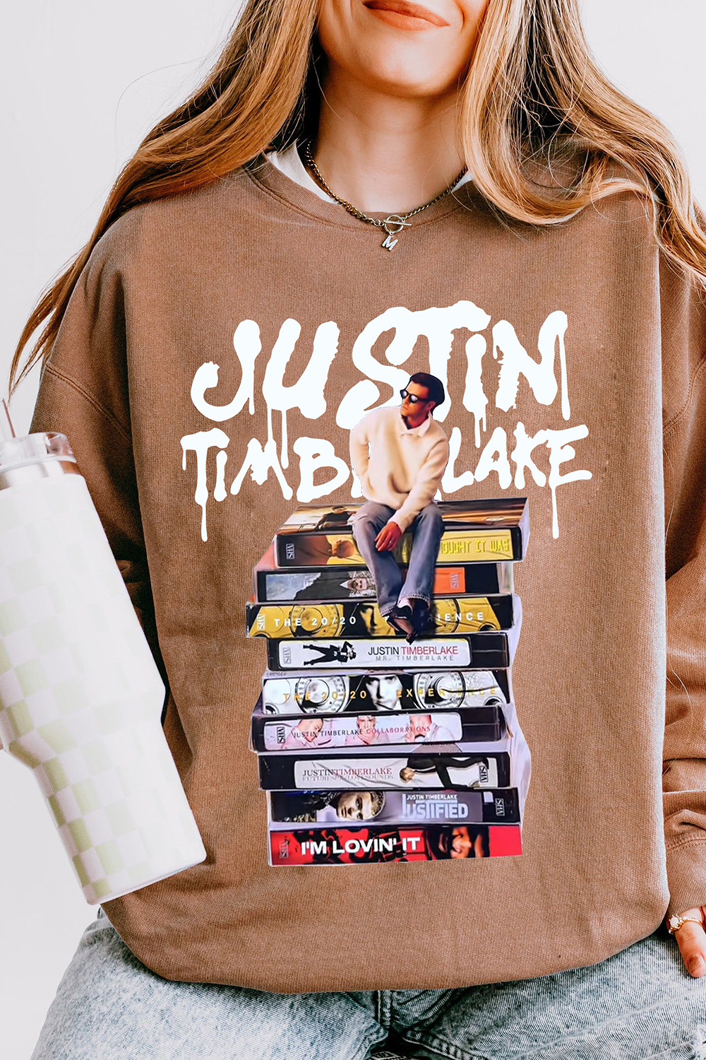 Justin Timberlake Concert Album Sweatshirt For Women