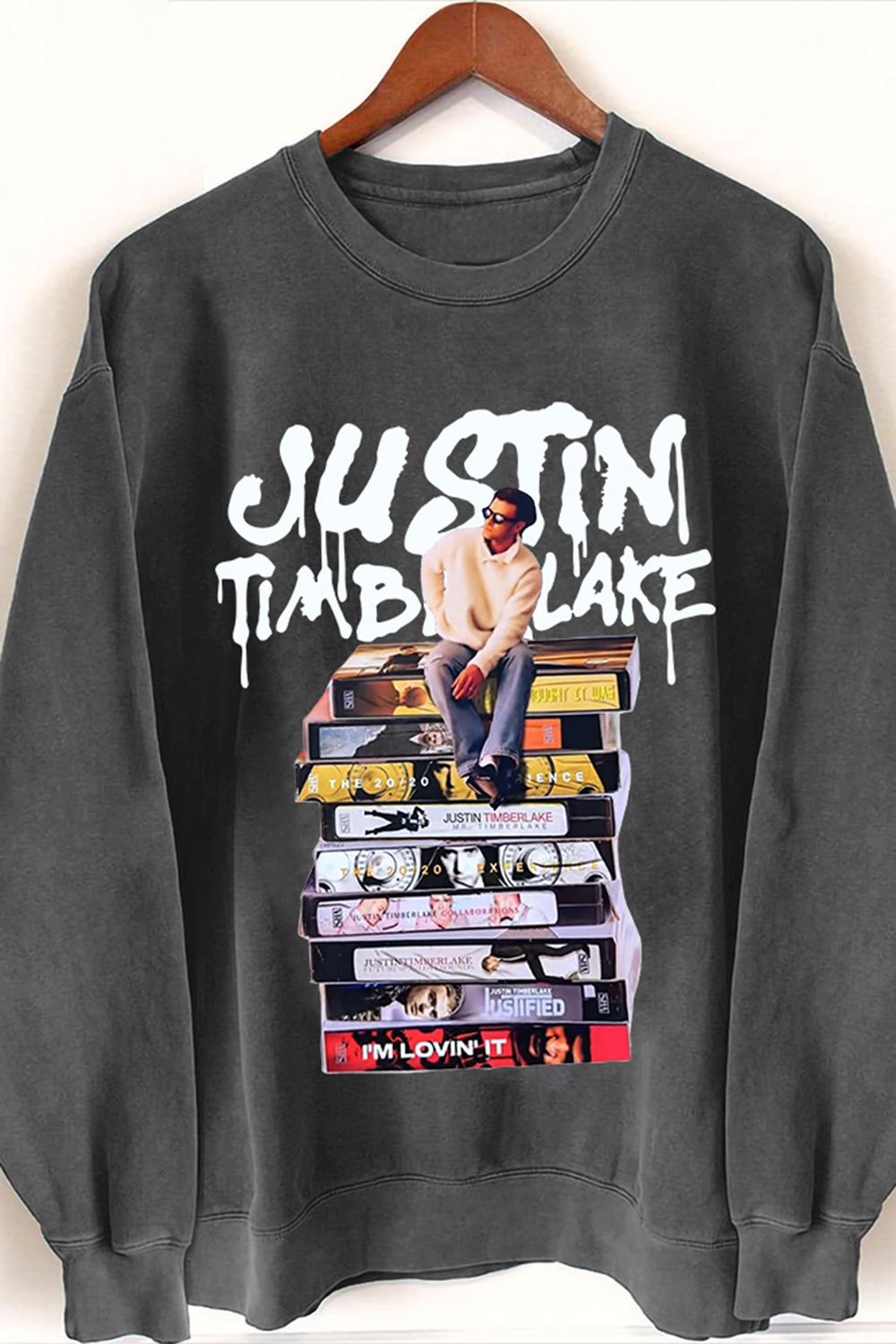 Justin Timberlake Concert Album Sweatshirt For Women
