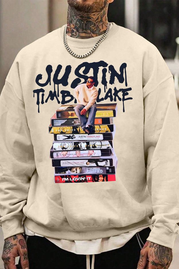 Justin Timberlake Concert Album Sweatshirt For Men