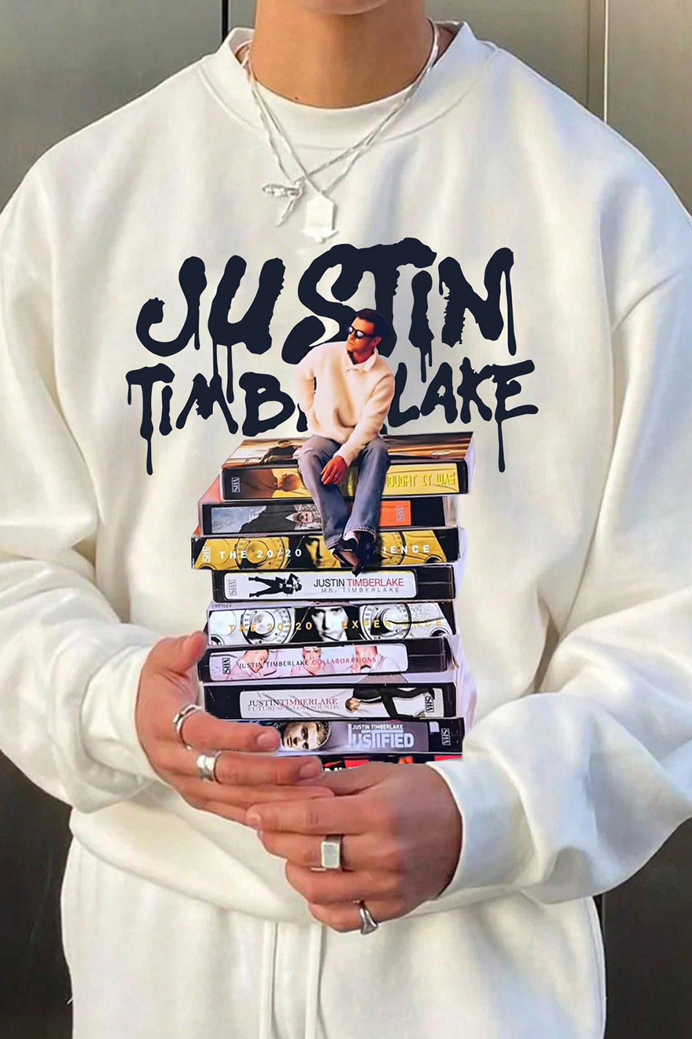 Justin Timberlake Concert Album Sweatshirt For Men