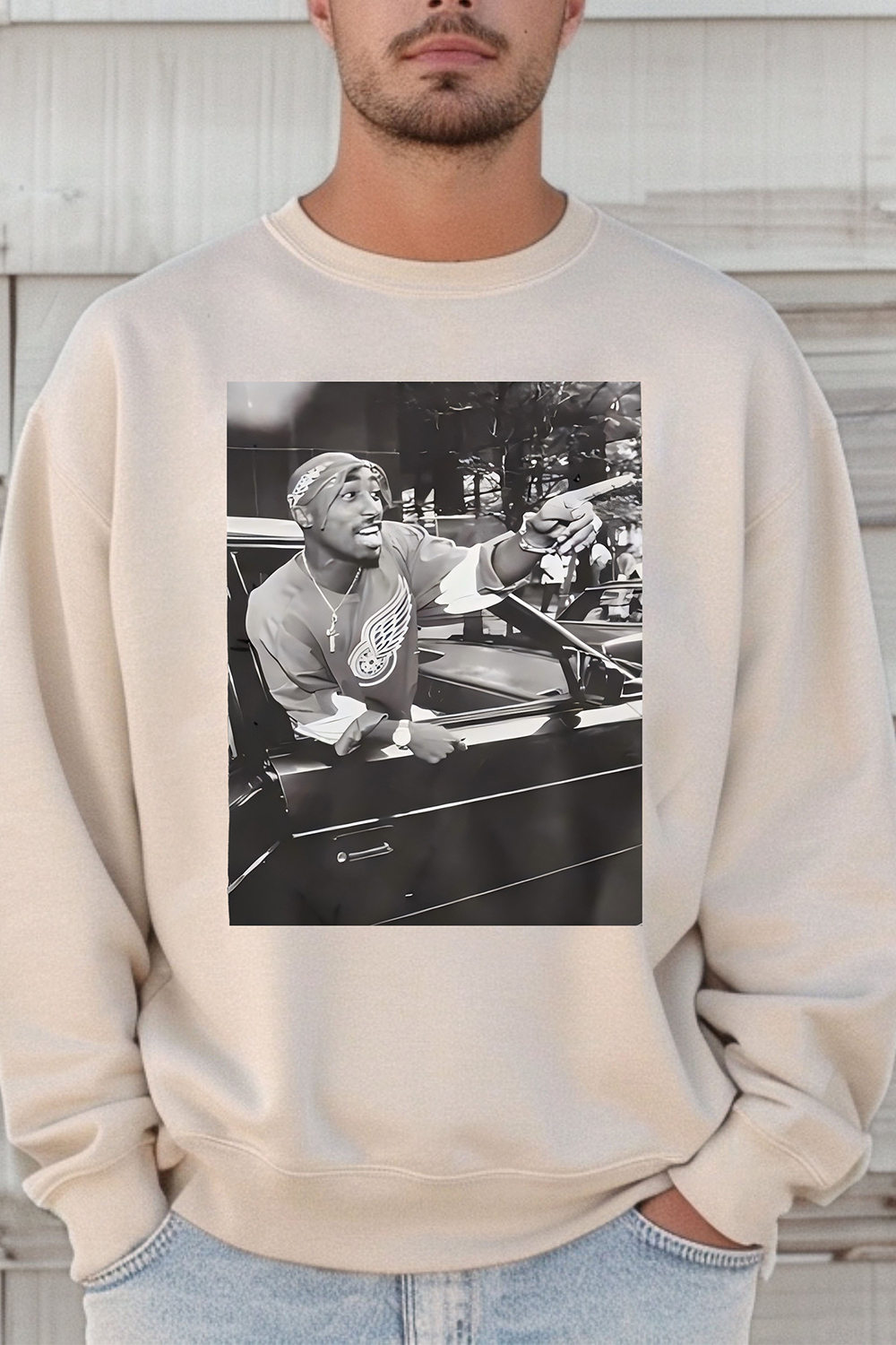 Tupac Shakur Graphic Tee For Men