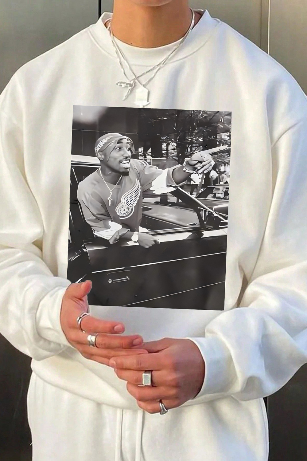 Tupac Shakur Graphic Tee For Men