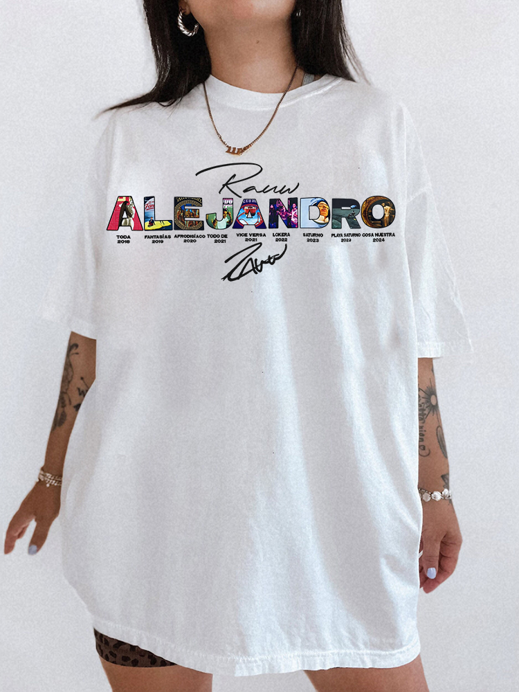 Rauw Alejandro World Tour Sweatshirt For Women