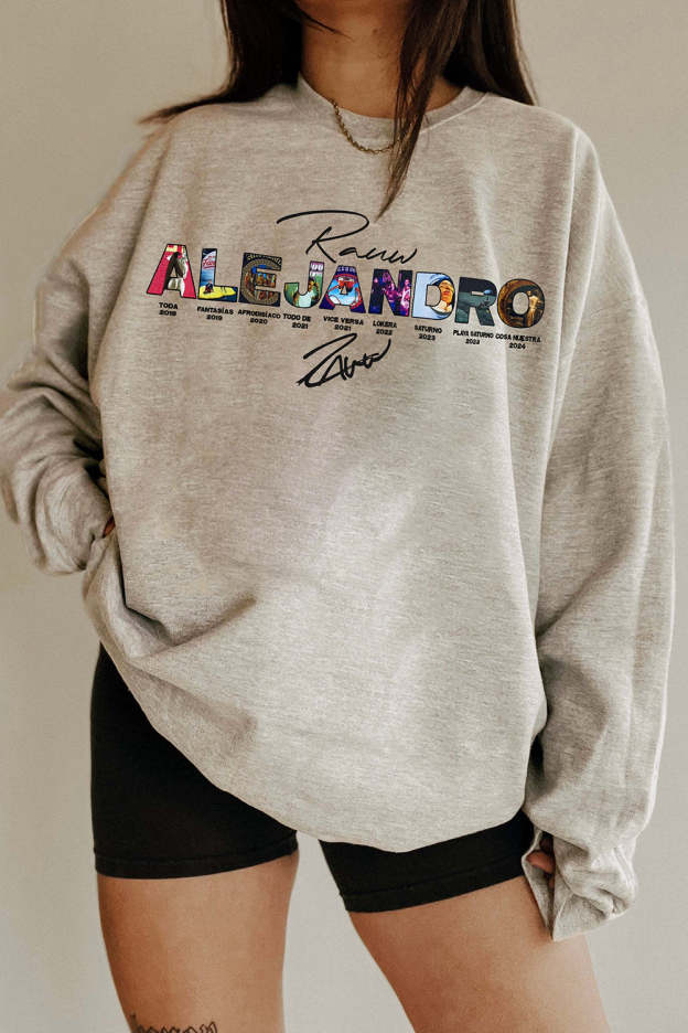 Rauw Alejandro World Tour Sweatshirt For Women