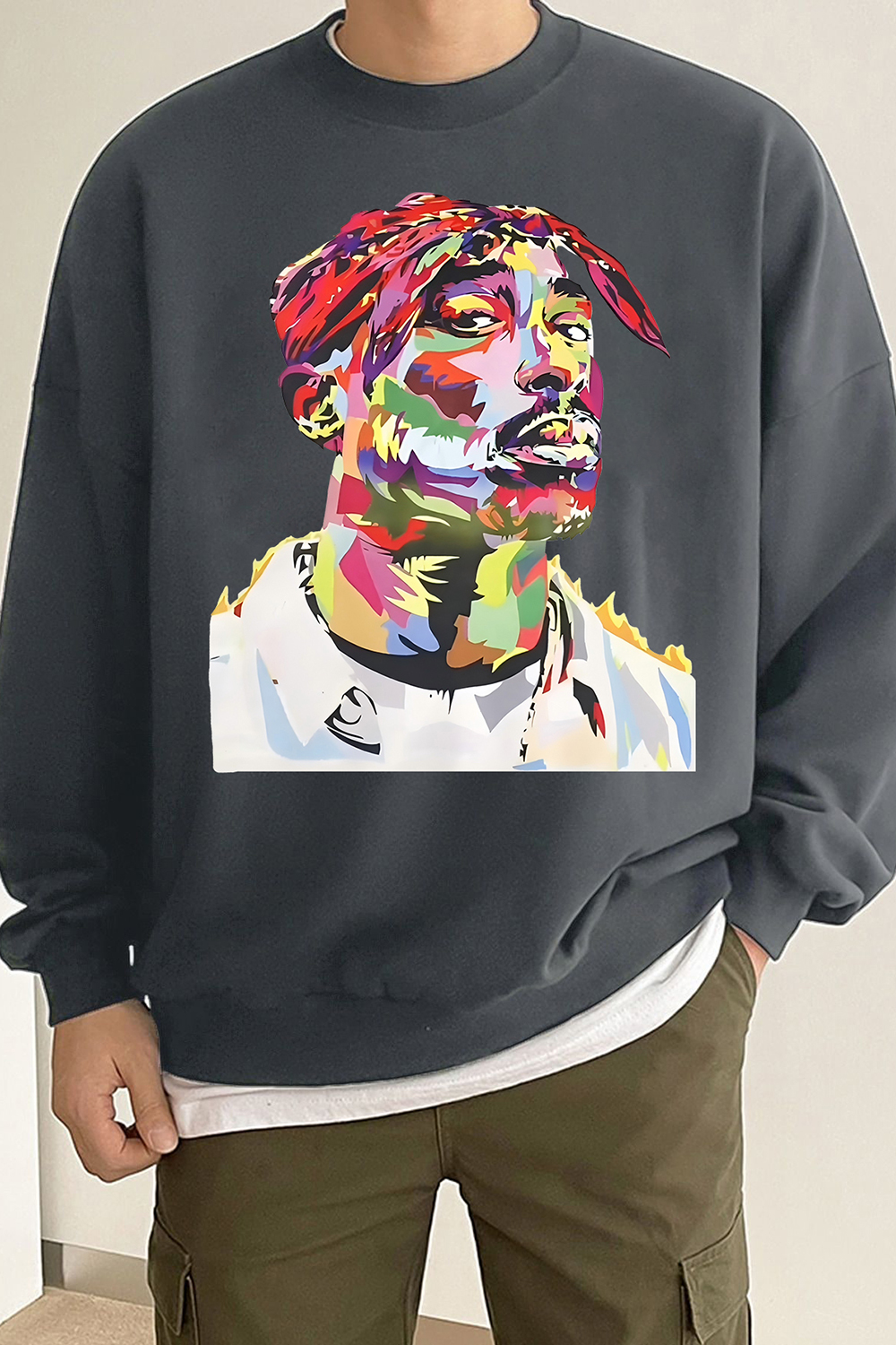 Forever the G.O.A.T 2pac Sweatshirt For Men