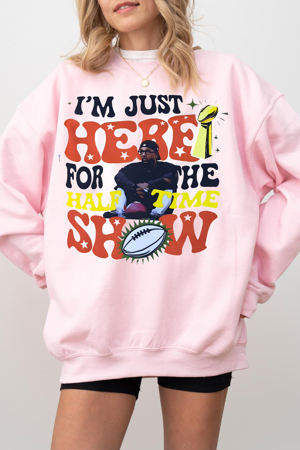 Kendrick Lamar I Just Here For The Show Sweatshirt For Women