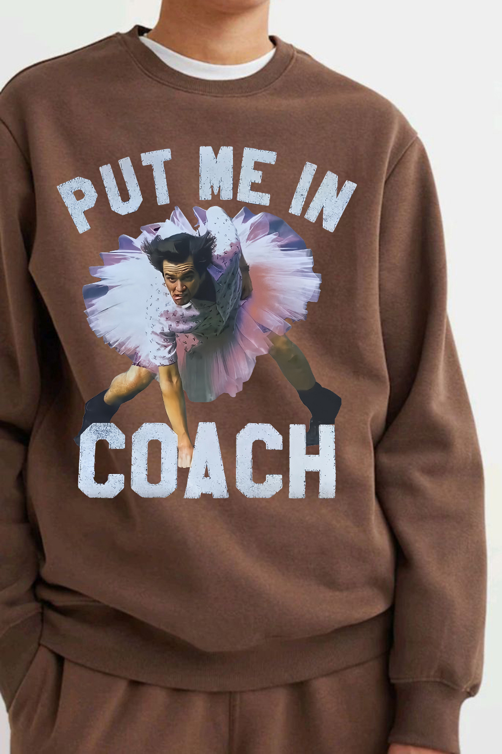 Ace Ventura Put Me In Coach Jim Carrey Funny Sweatshirt For Men
