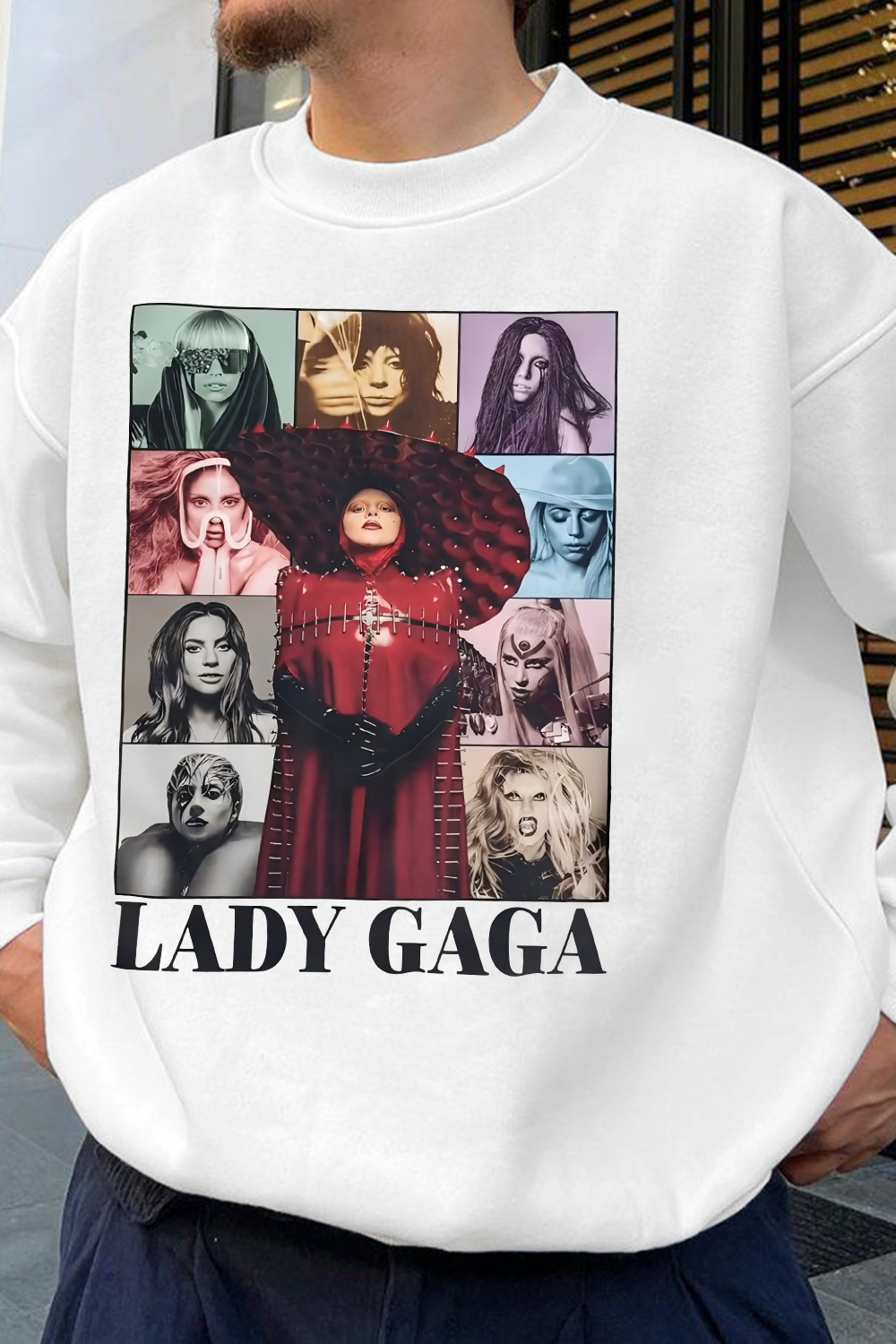 Lady Gaga Abracadabra Graphic Sweatshirt For Men