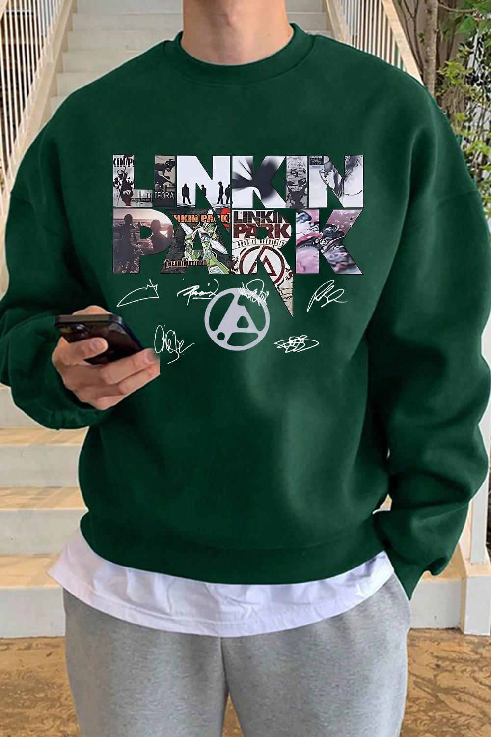 linkin Album sweatshirt For Men