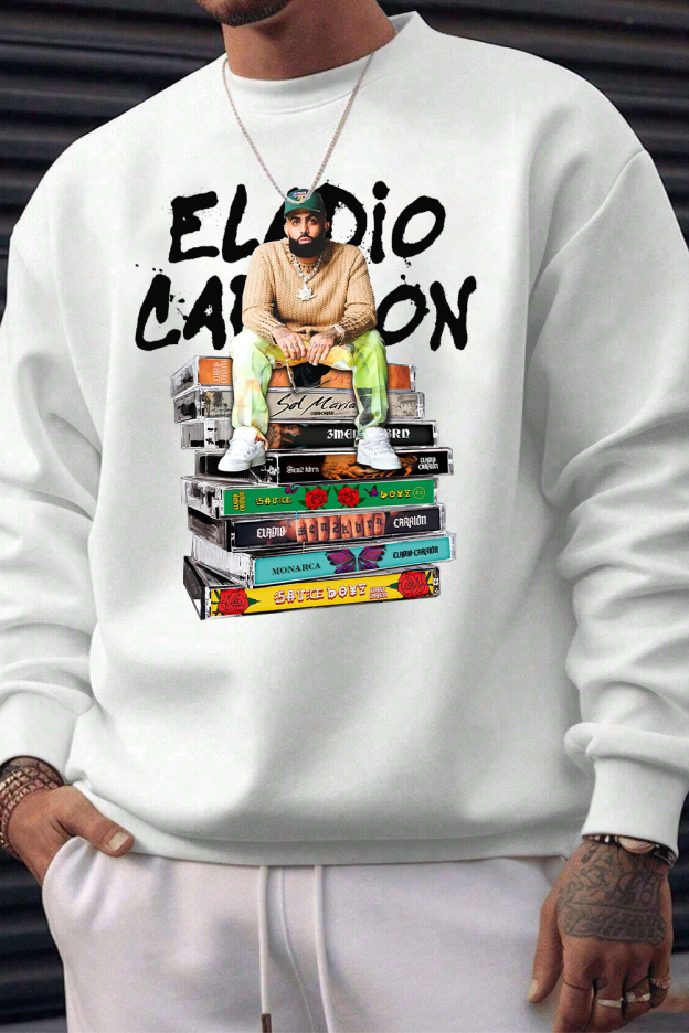 Album Book Eladio Carrión Unisex Sweatshirt