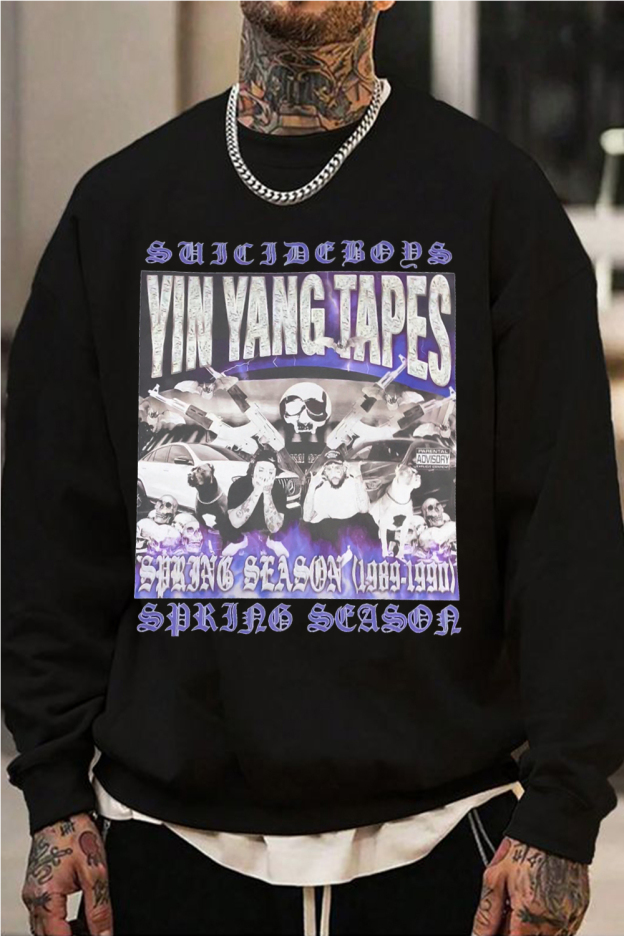 Suicideboys casual long-sleeved sweatshirt