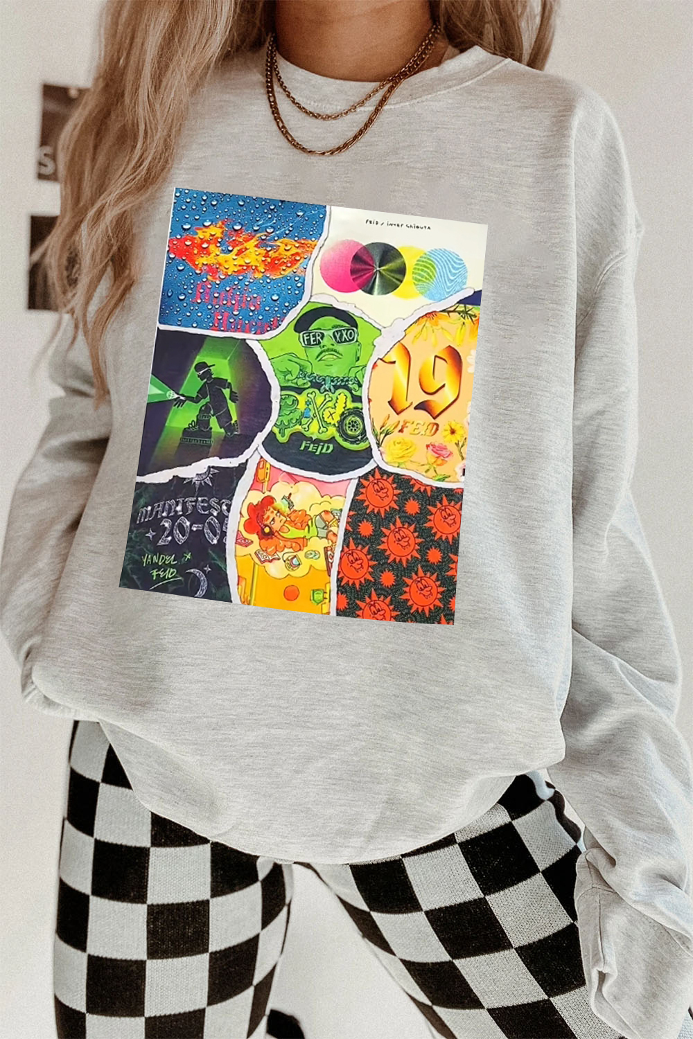 Ferxxo album print Design Women Sweatshirt