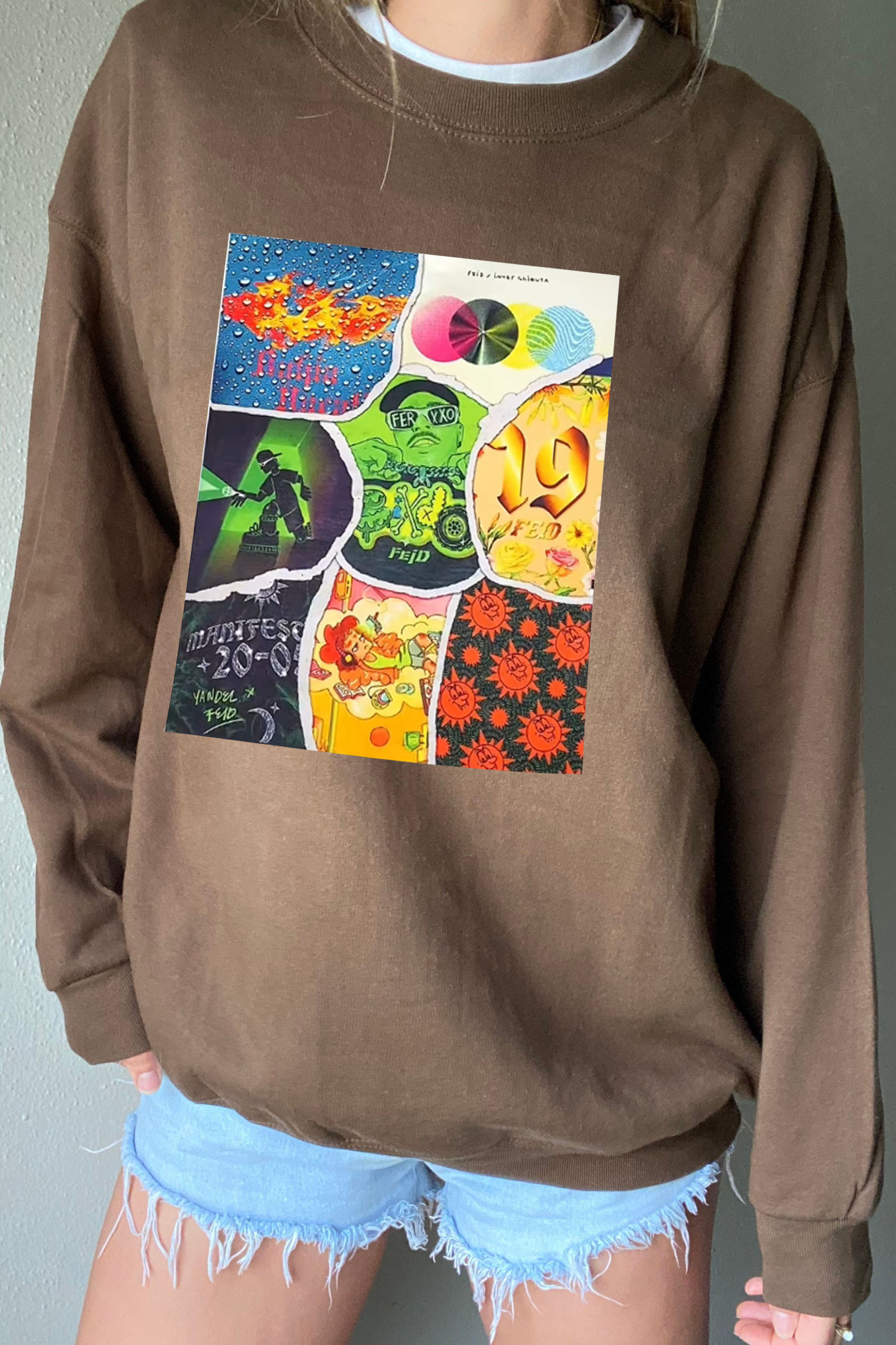 Ferxxo album print Design Women Sweatshirt