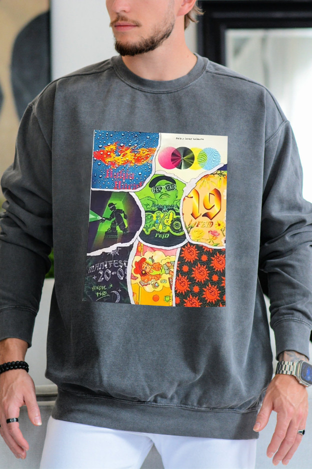 Ferxxo album print Design Men Sweatshirt