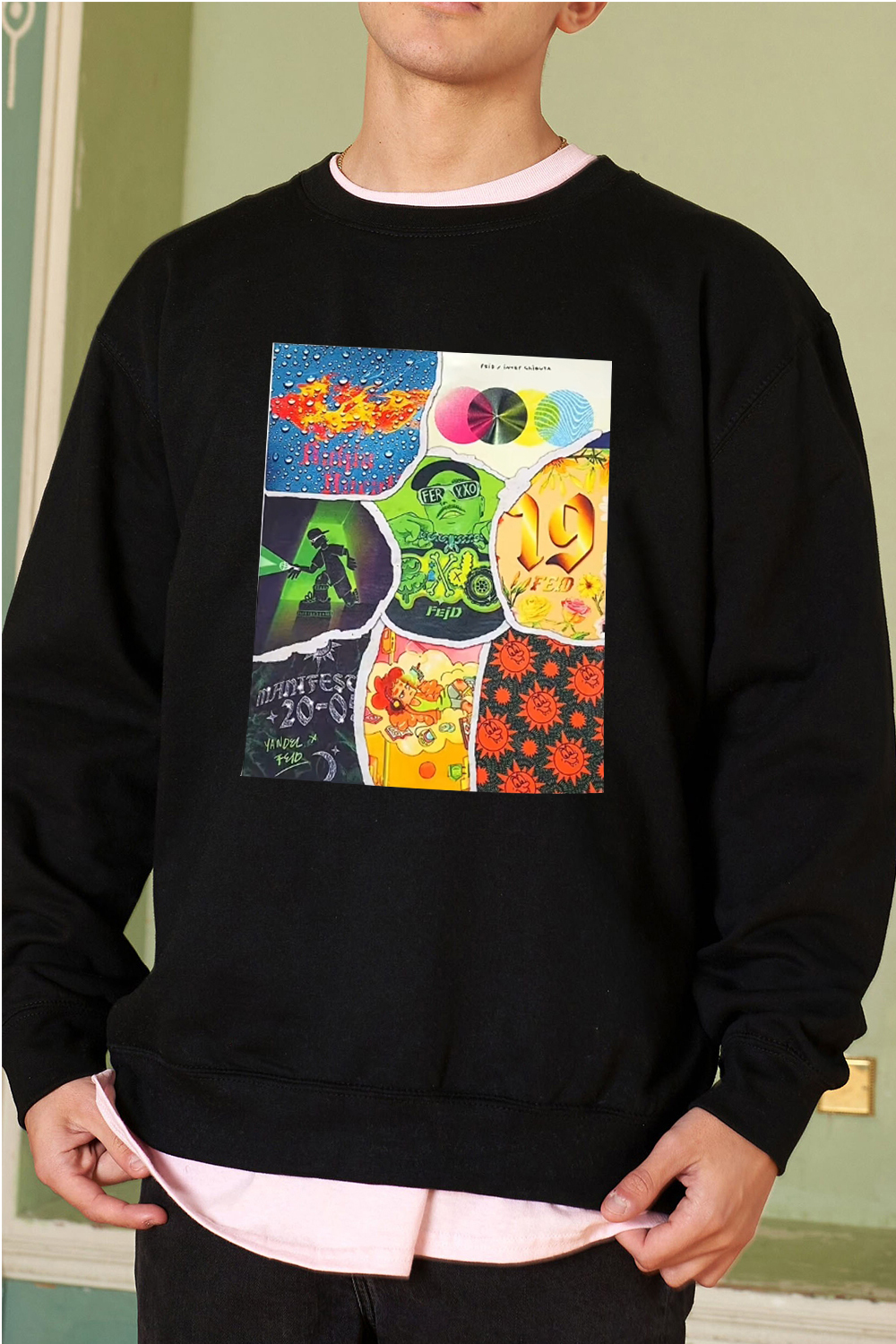 Ferxxo album print Design Men Sweatshirt