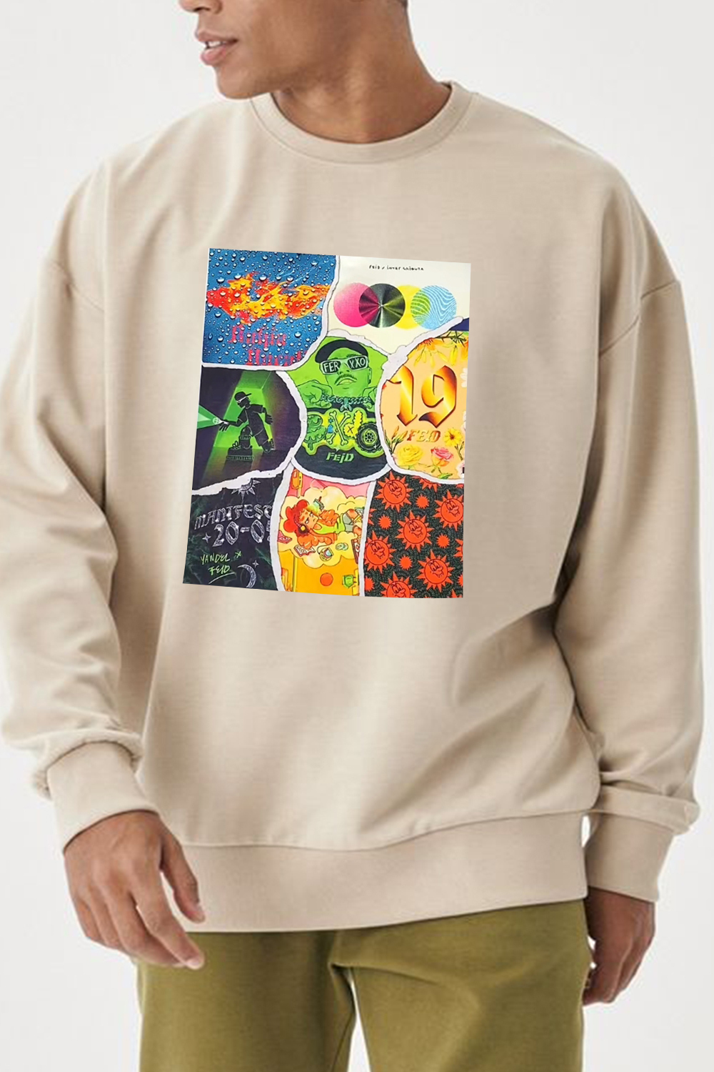 Ferxxo album print Design Men Sweatshirt