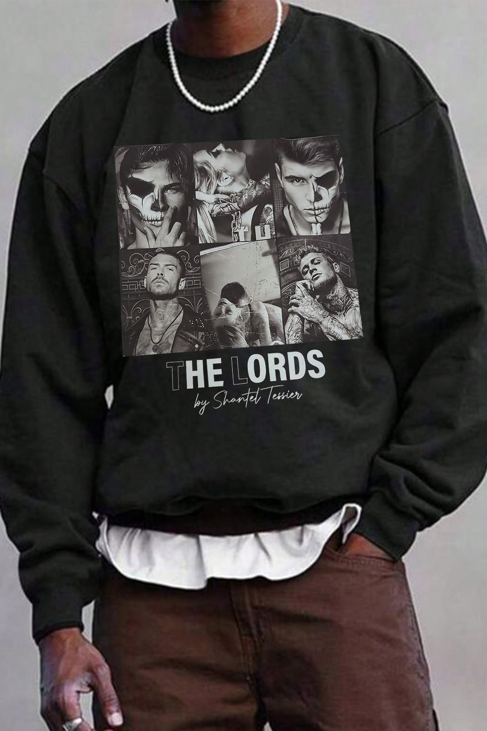 LODS crew neck long sleeve sweatshirt