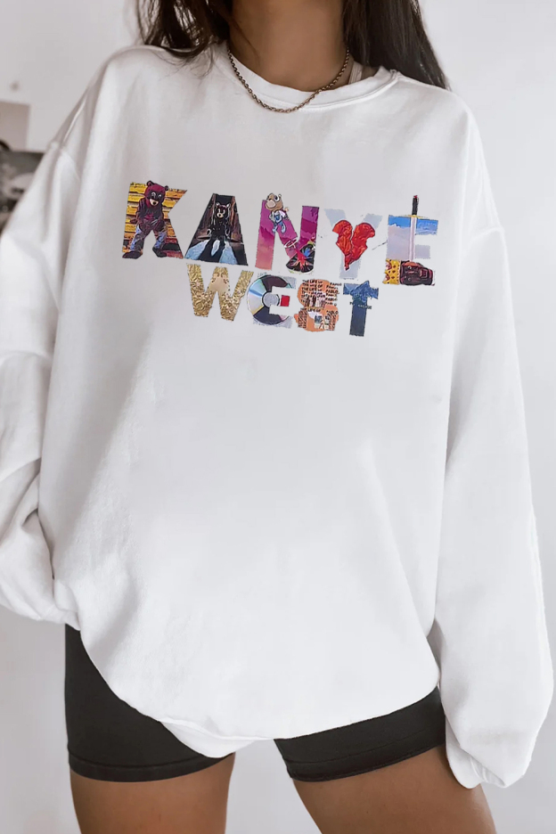 Kanye West printed shirt