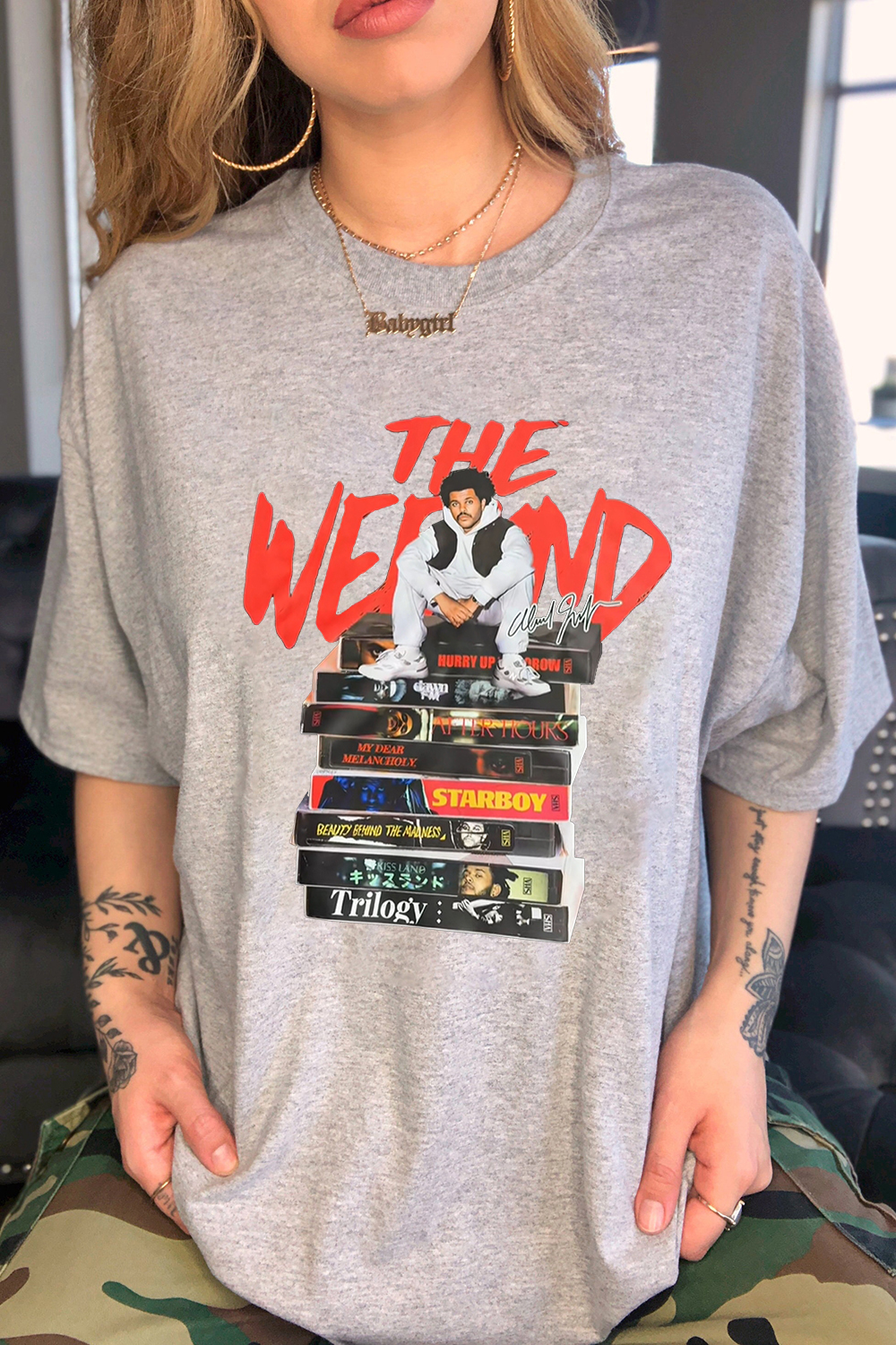 The Weeknd Album Hurry Up Tomorrow Tee For Women