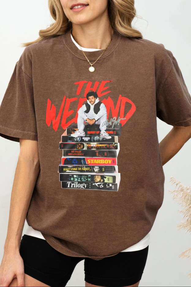 The Weeknd Album Hurry Up Tomorrow Tee For Women