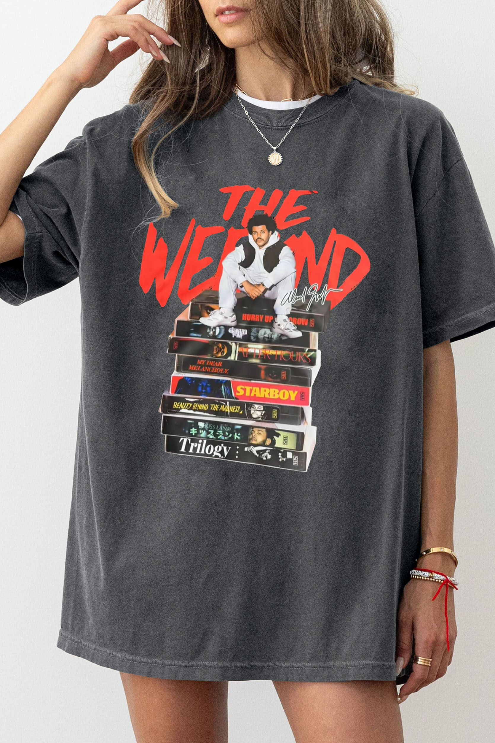 The Weeknd Album Hurry Up Tomorrow Tee For Women