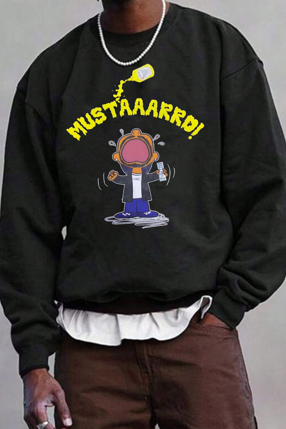 Mustard sweatshirt