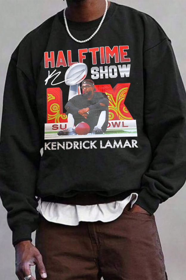kendricklamar super bowl men's sweatshirt