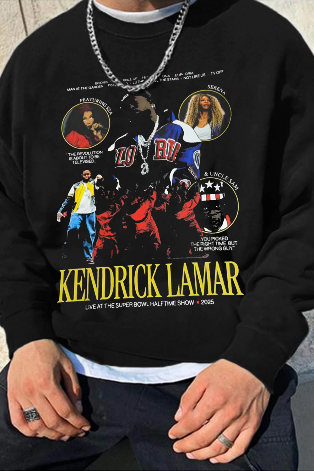 Kendricklamar men's sweatshirt