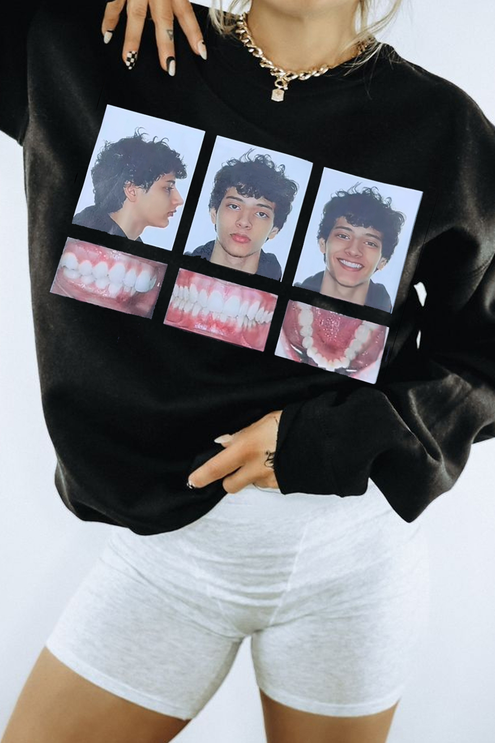 Hamzah The Fantastic Dentist Invisalign Sweatshirt
