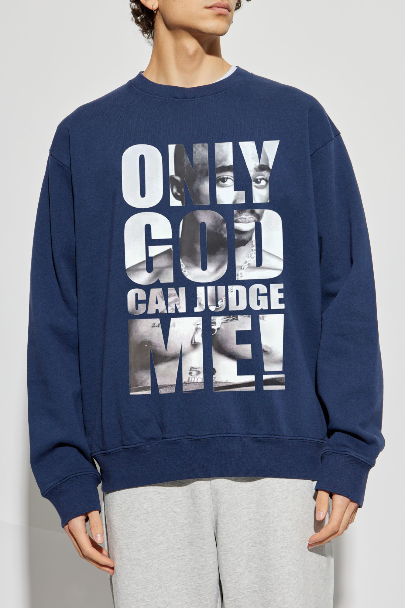 Only God Can Judge Me 2 PAC king sweatshirt