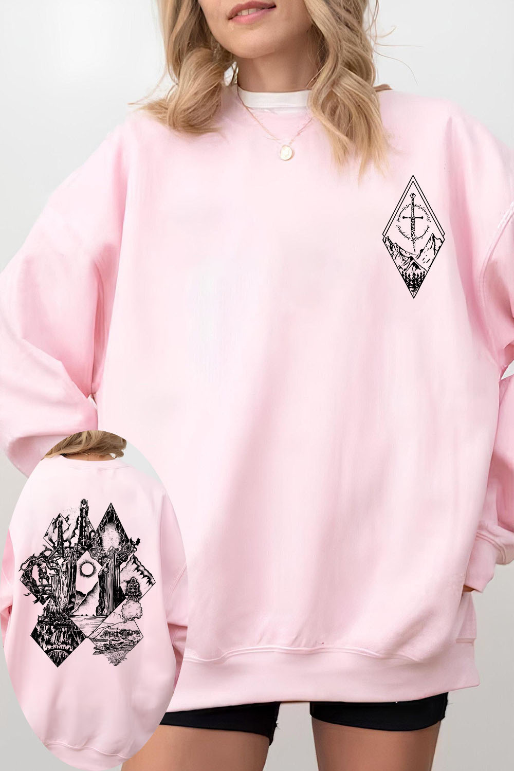 Middle Earth Lotr Sweatshirt For Women