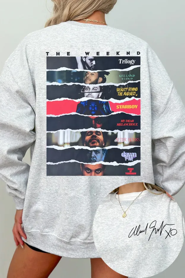 The Weeknd Album Hurry Up Tomorrow Sweatshirt For Women