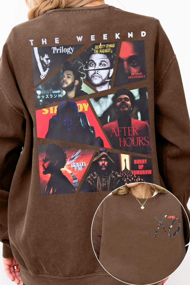 The Weeknd Album Hurry Up Tomorrow Sweatshirt For Women