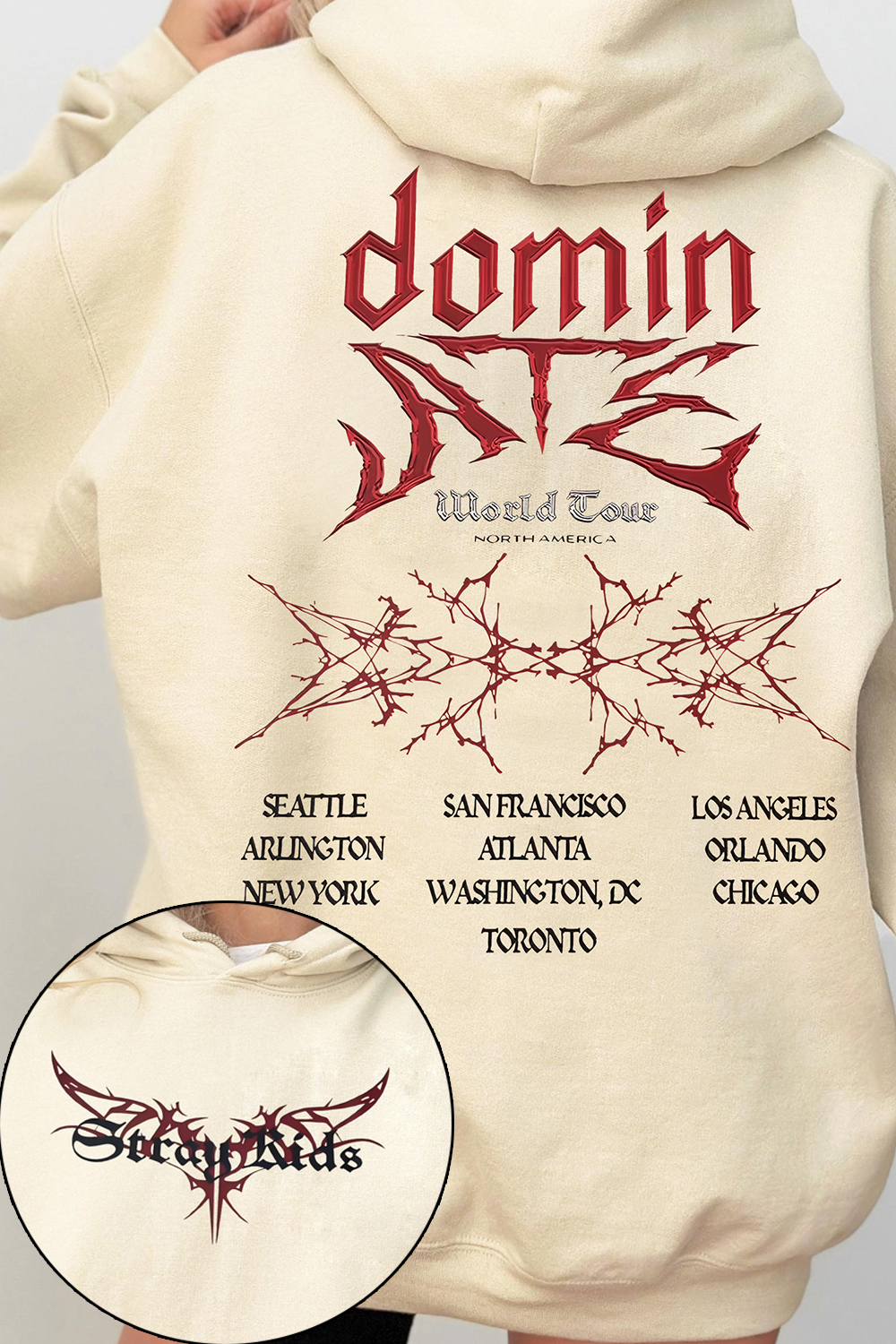 Stray Kids World Tour Sweatshirt For Women