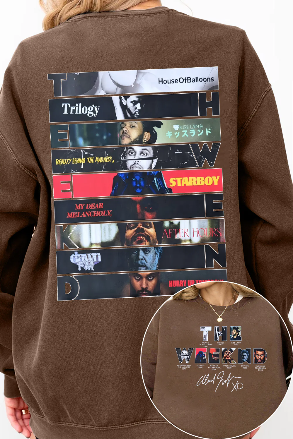 The Weeknd Album Hurry Up Tomorrow Tee For Women