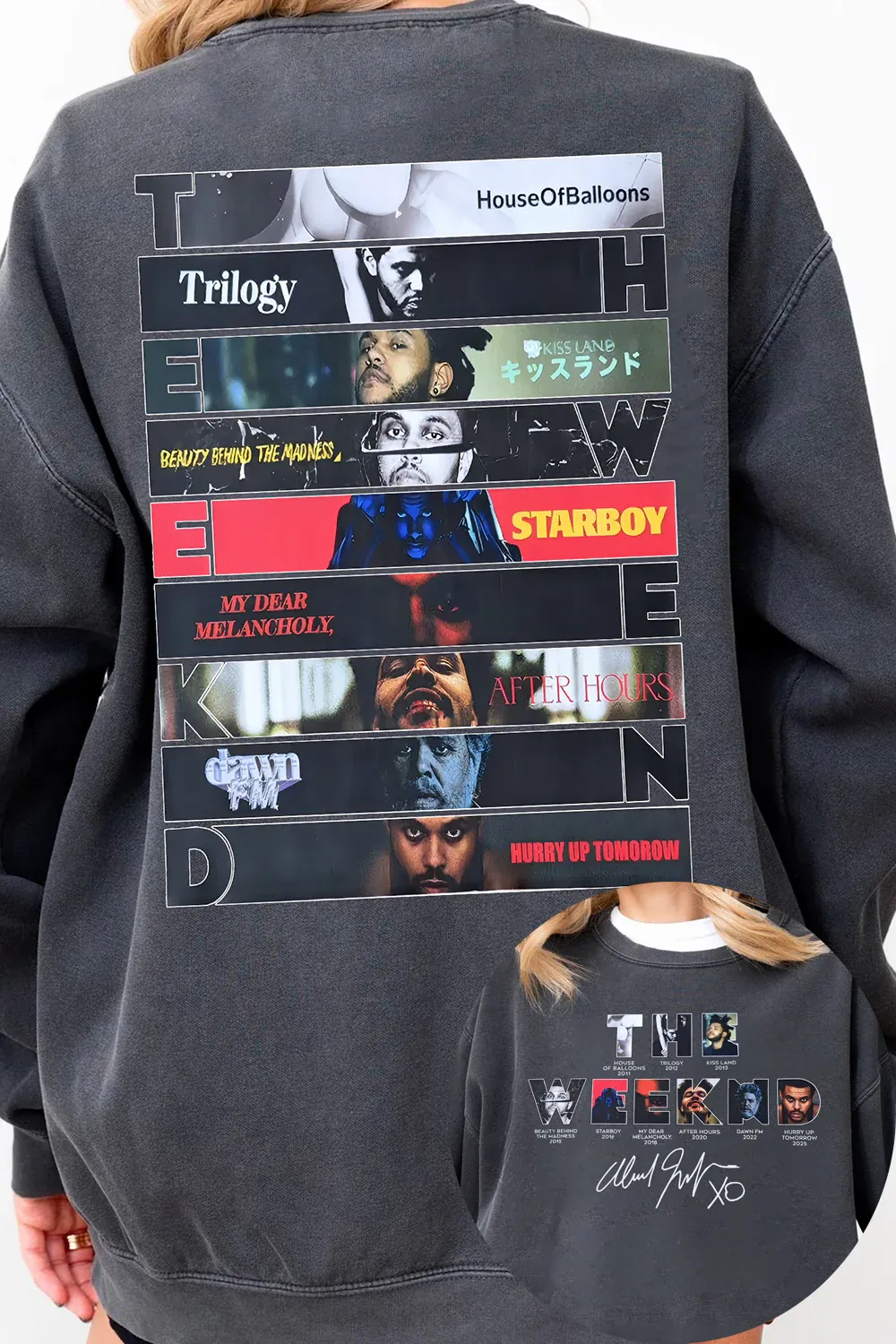 The Weeknd Album Hurry Up Tomorrow Tee For Women