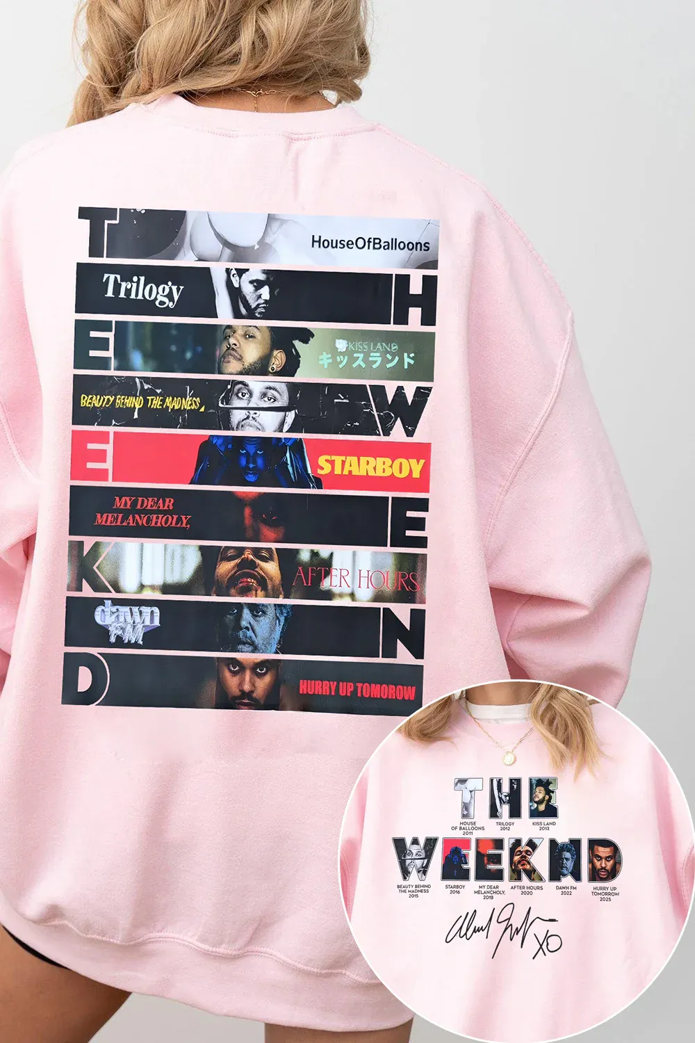 The Weeknd Album Hurry Up Tomorrow Tee For Women