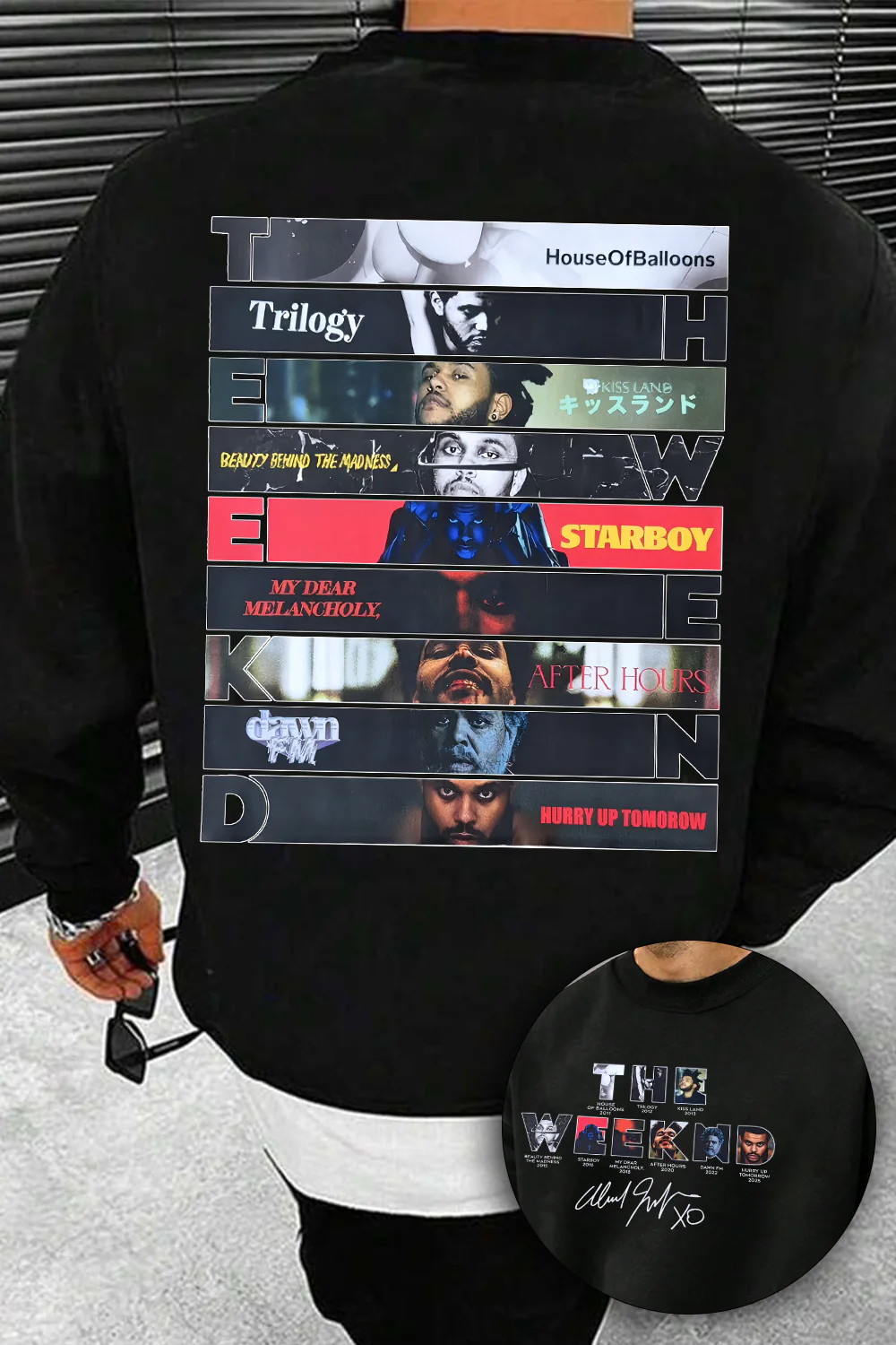 The Weeknd Album Hurry Up Tomorrow Tee For Women